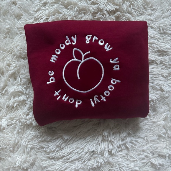 Don’t be Moody embroidered sweatshirt - Picture 1 of 1
